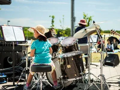 Gorin Music Studioに通う小学生の女の子のステージ。